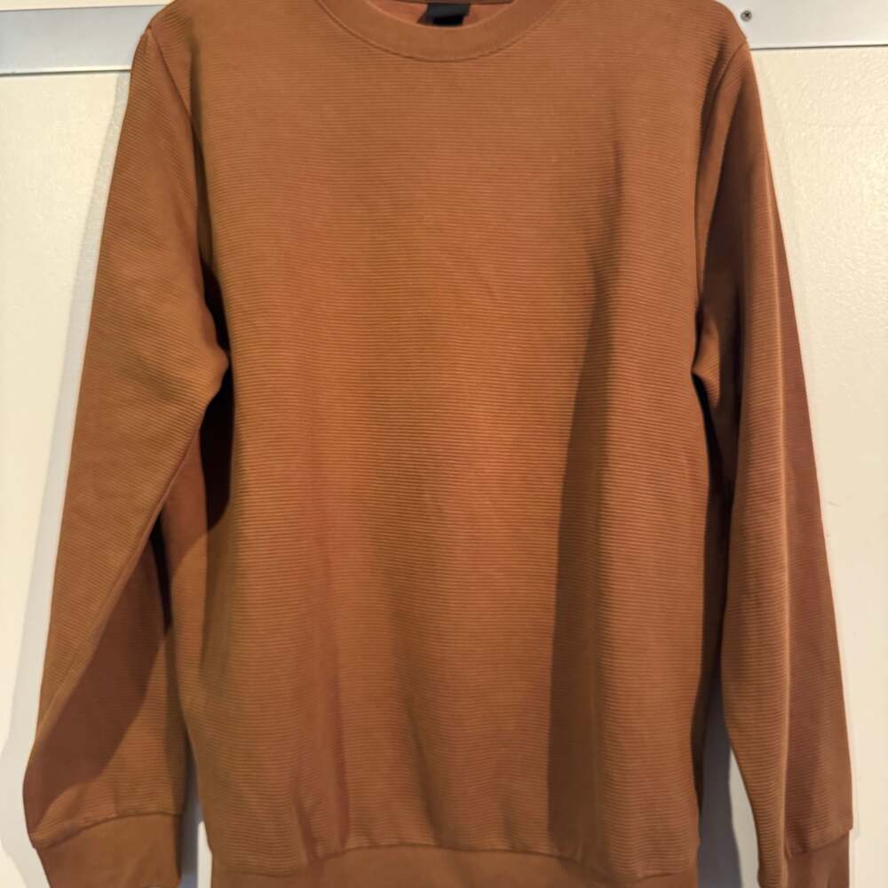 Loose Fit Sweatshirt - Brown - Men